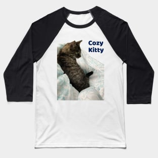 Cozy Kitty Baseball T-Shirt